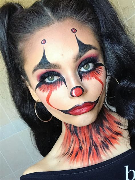 easy halloween makeup clown|halloween scary clown makeup ideas.